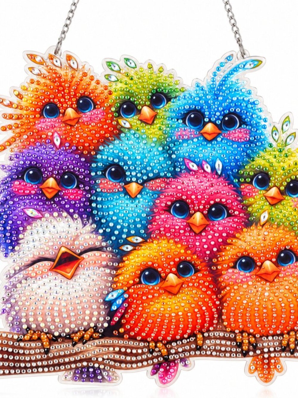 Colorful Birds DIY Diamond Painting Hanging Kit – XLG329
